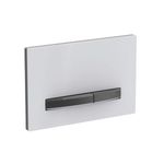 Pulsador serie Sigma50 de Geberit, color metálico cromado negro: cromado negro, específico del cliente